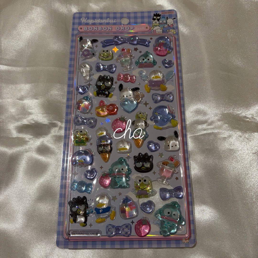【正規品】ボンボンドロップシール サンリオ 第二弾 5枚セット