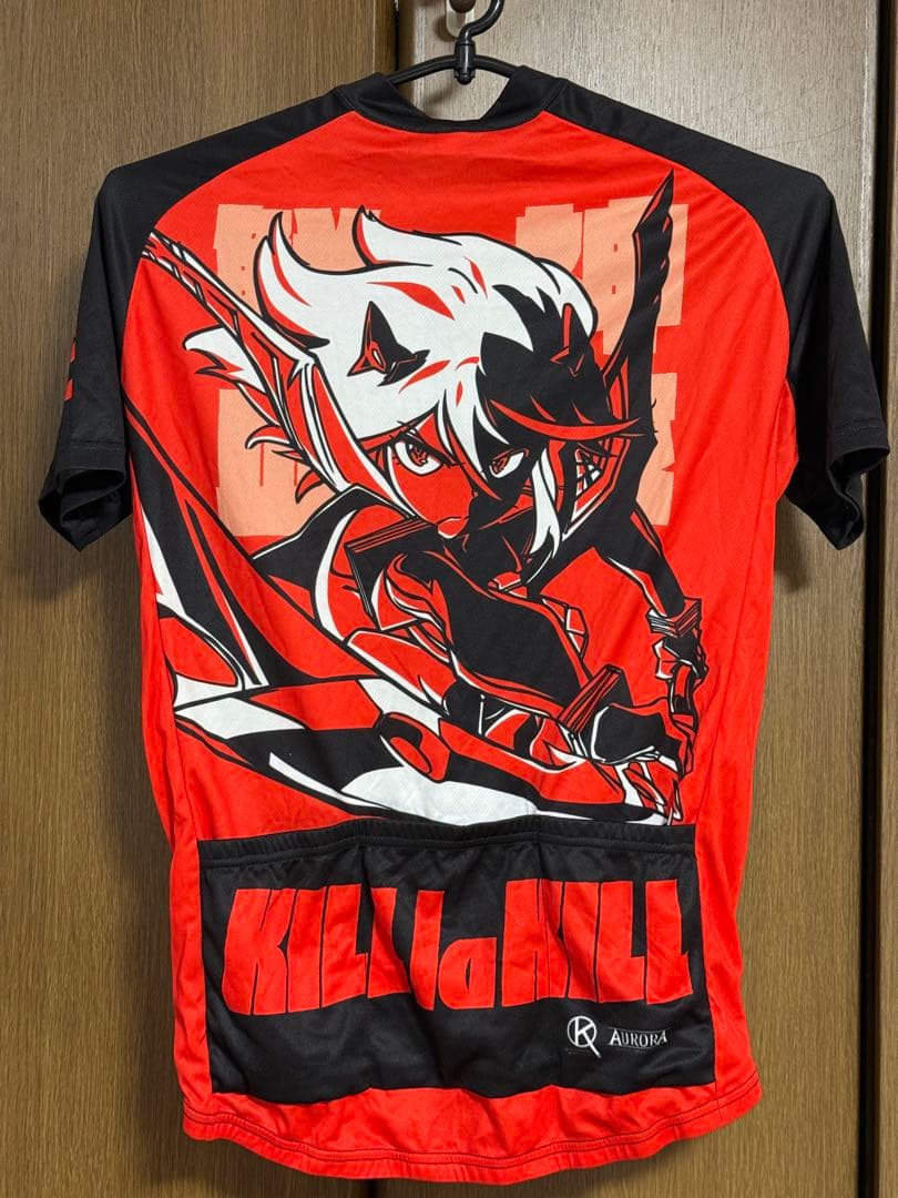 【希少】キルラキル サイクルジャージ XLサイズ 鮮血 纏流子