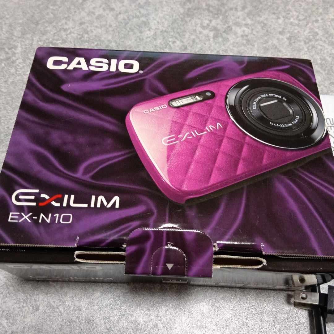 【レトロ可愛い】CASIO EXILIM デジカメ　ピンク 完品　エクシルム