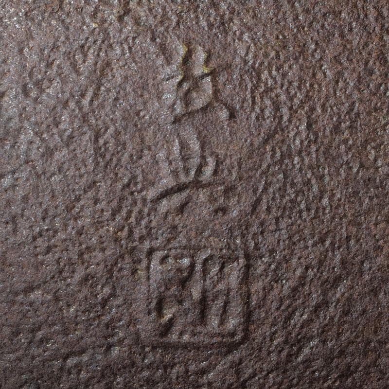 茶道具　人間国宝　釜師　高橋敬典作　浜松地紋真形羽付釜　共袋共箱　VR8722H