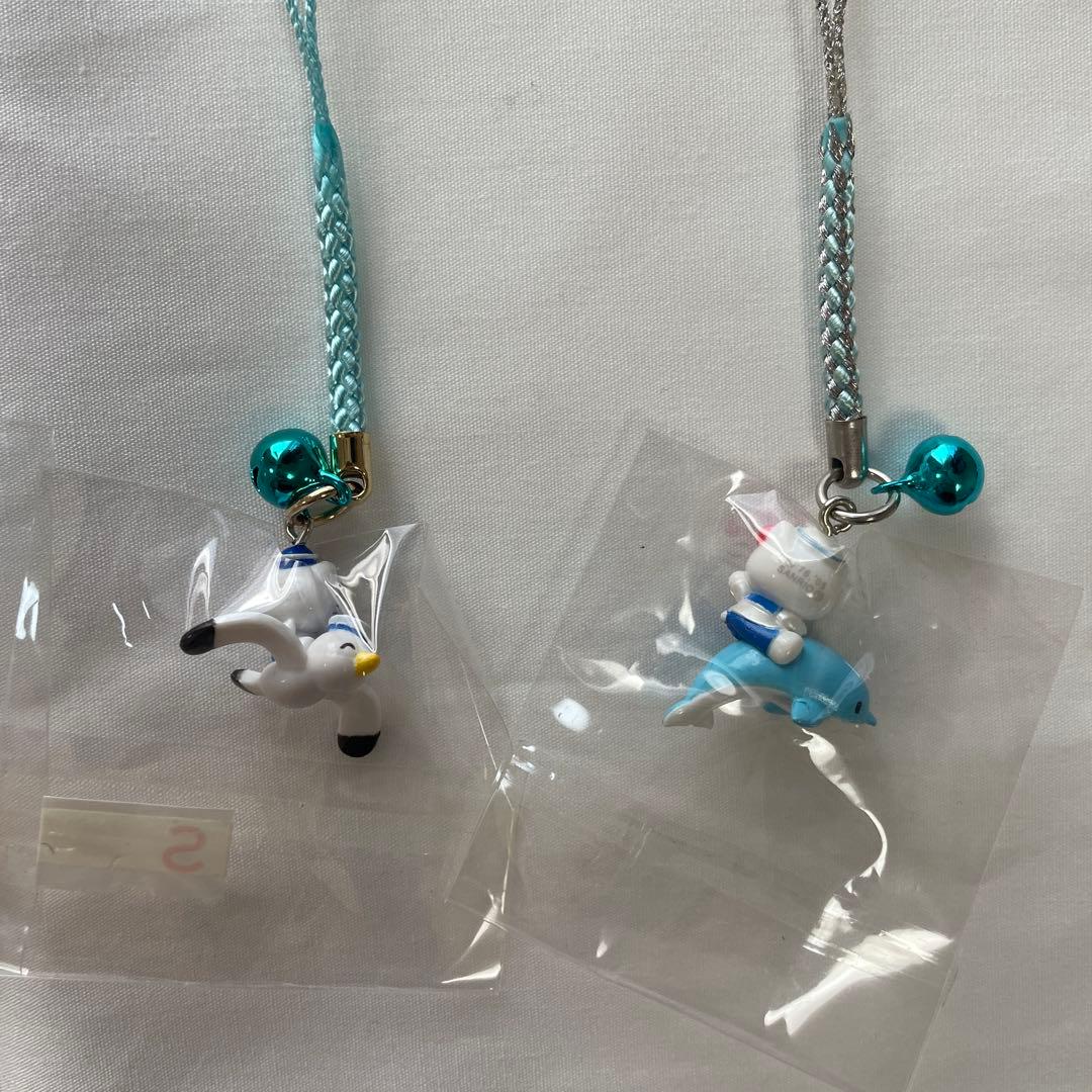 新品◆ご当地キティ 栃木 群馬 神奈川 根付けストラップ 7個セット◆匿名配送