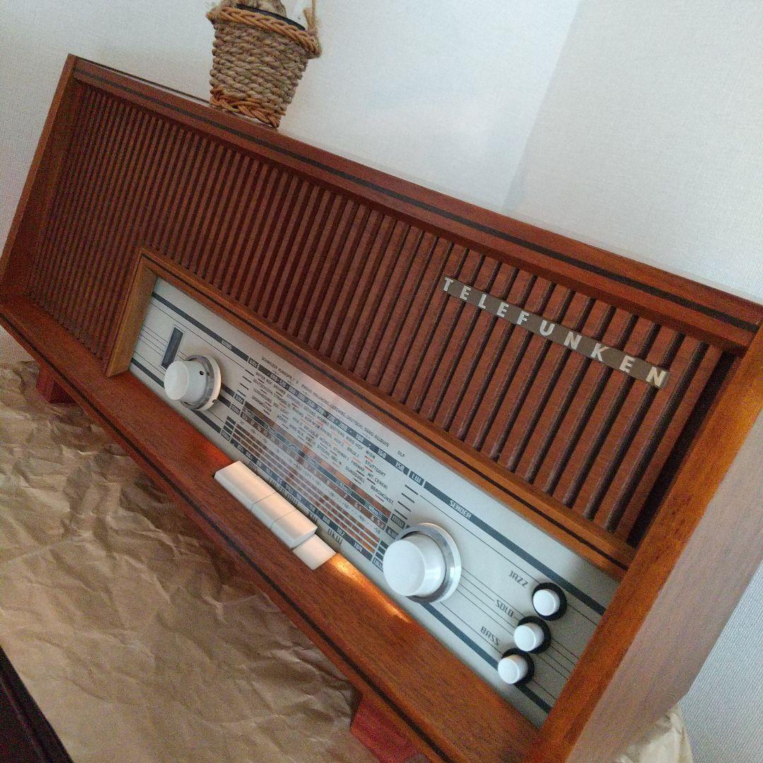 動作品 西独TELEFUNKEN Andante1462 真空管ラジオ