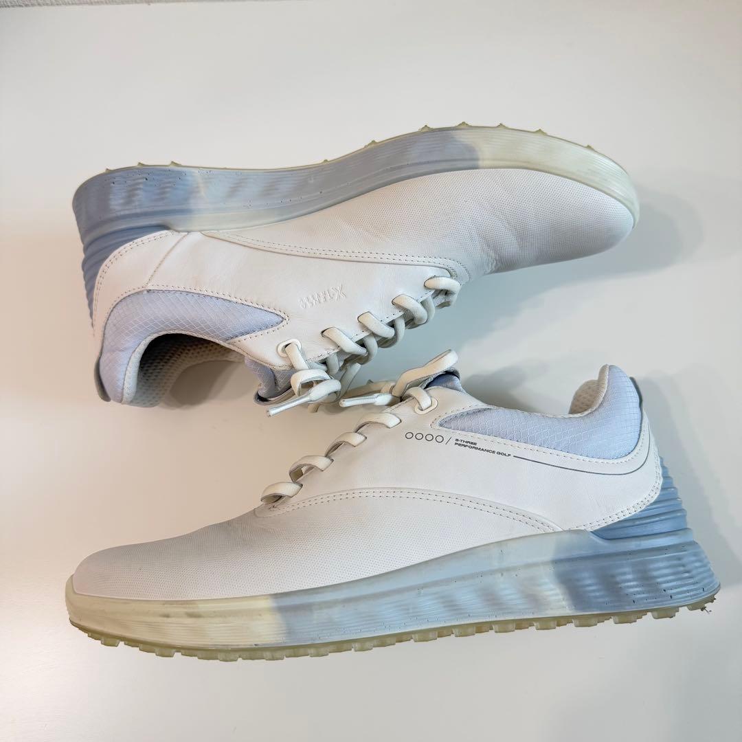 ECCO エコー ゴルフシューズ GORE-TEX 白 39 24.5cm