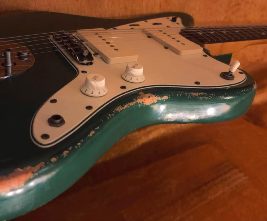 fender JAPAN JAZZMASTER グリーン レリック