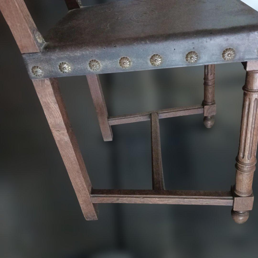 アンティーク　フランス木製チェア