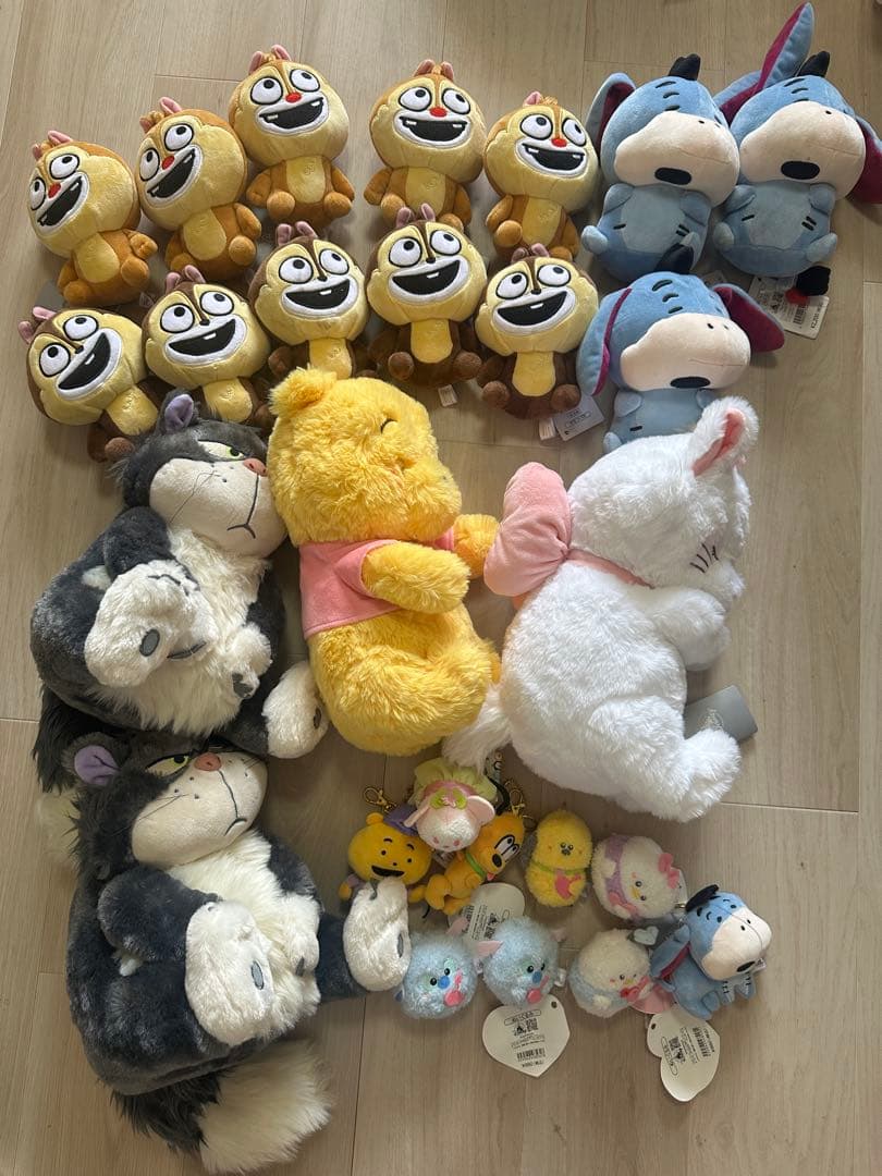 ディズニー　ぬいぐるみセット