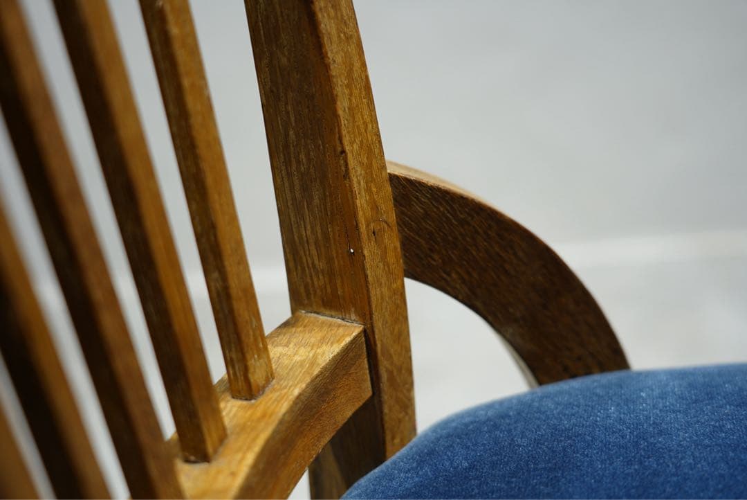 ドクターチェア　回転椅子　張替済み　大正時代