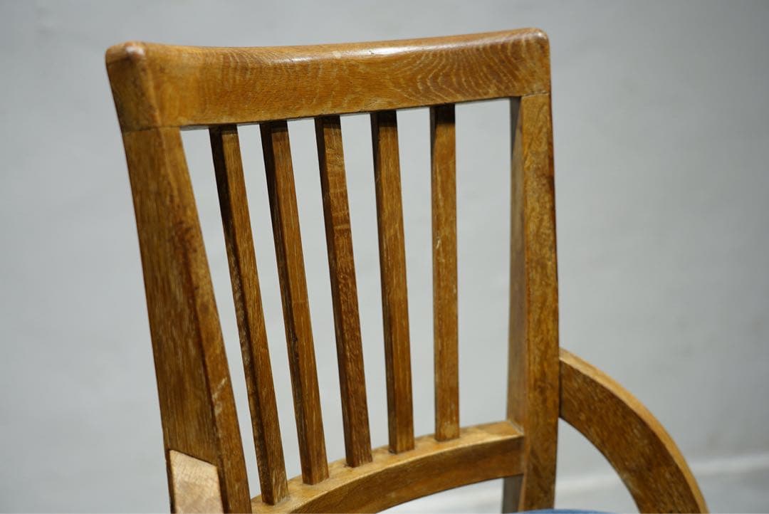 ドクターチェア　回転椅子　張替済み　大正時代