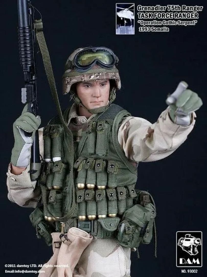 ミリタリー Grenadler 75th Ranger TASK FORCE RANGER