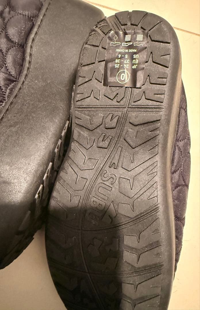 SUBU ブラック サンダル 12,000円（税込）