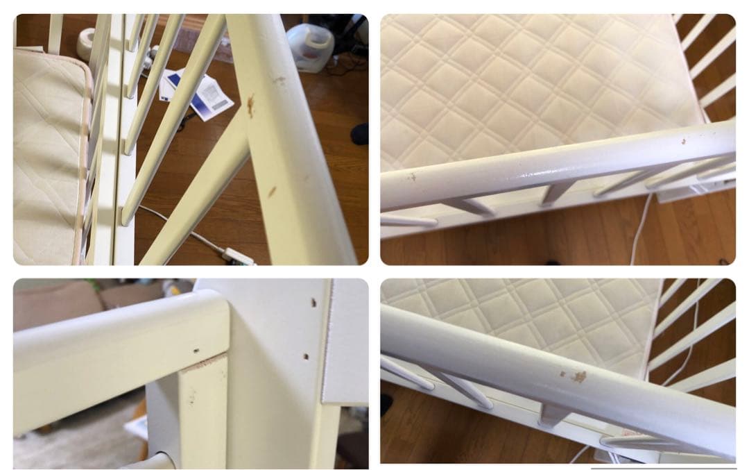 【専用】【直接引取:神奈川】KATOJI ベビーベッド ハイポジションマットなし