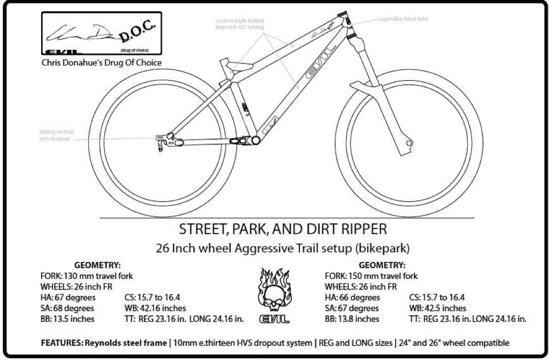 EVIL SOVEREIGN / Lサイズ / イービル ソブリン 26インチ