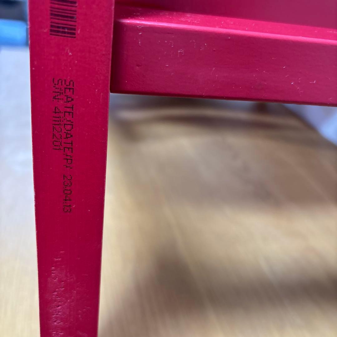 組み立て不要　北欧　stokke ストッケ トリップトラップ　　シリアル4 赤