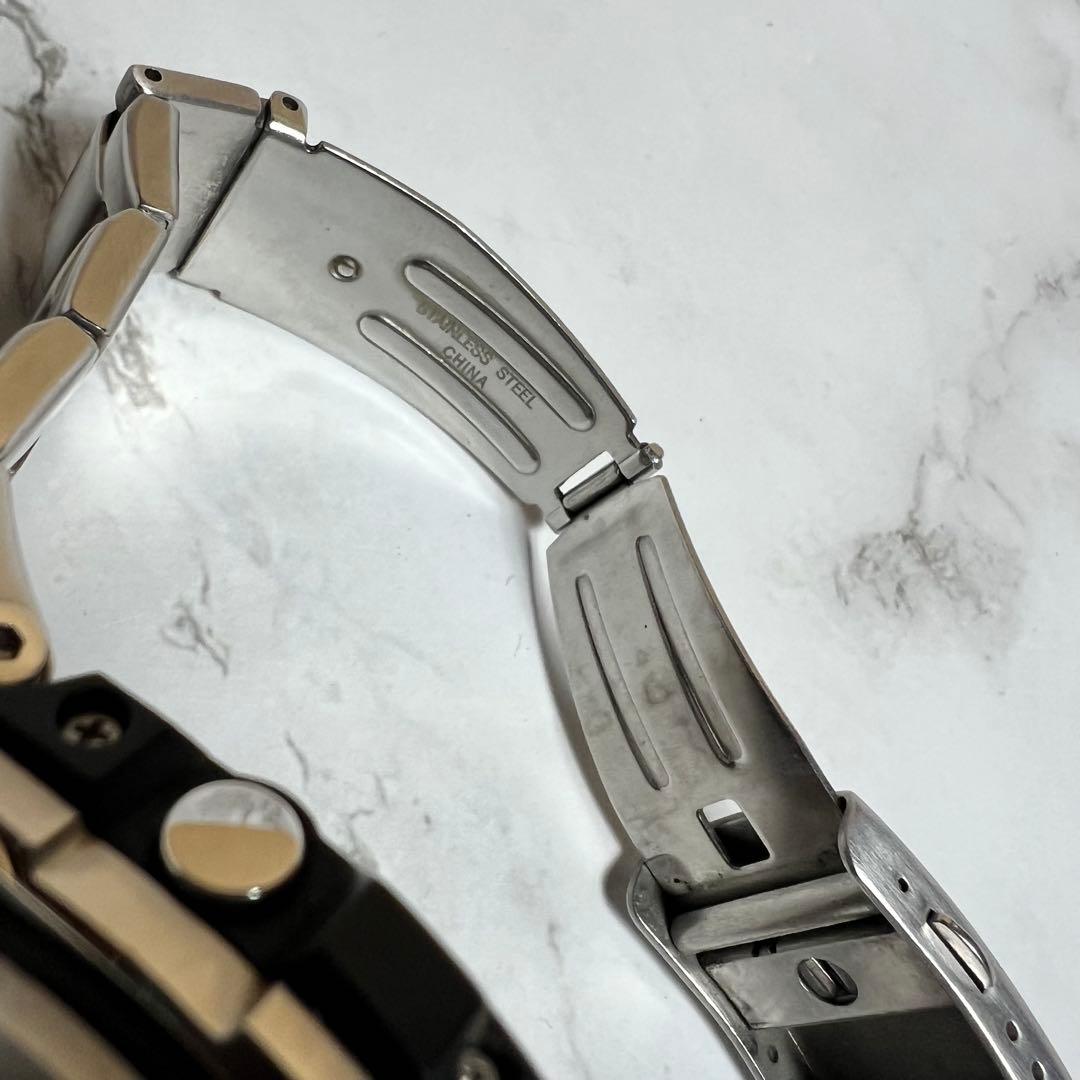 稼働品 G-SHOCK GST-W310D メンズ腕時計 シルバー 黒 メタル