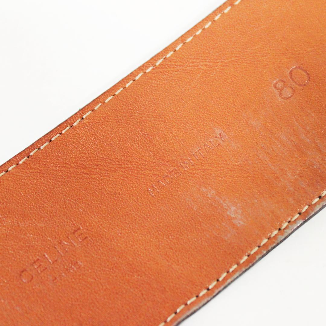 激レア 美品 セリーヌ 太ベルト ホースビット ヴィンテージ ゴールド ブラック