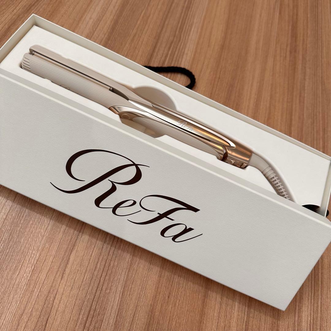 ReFa ストレートヘアアイロン アイボリー 箱付き