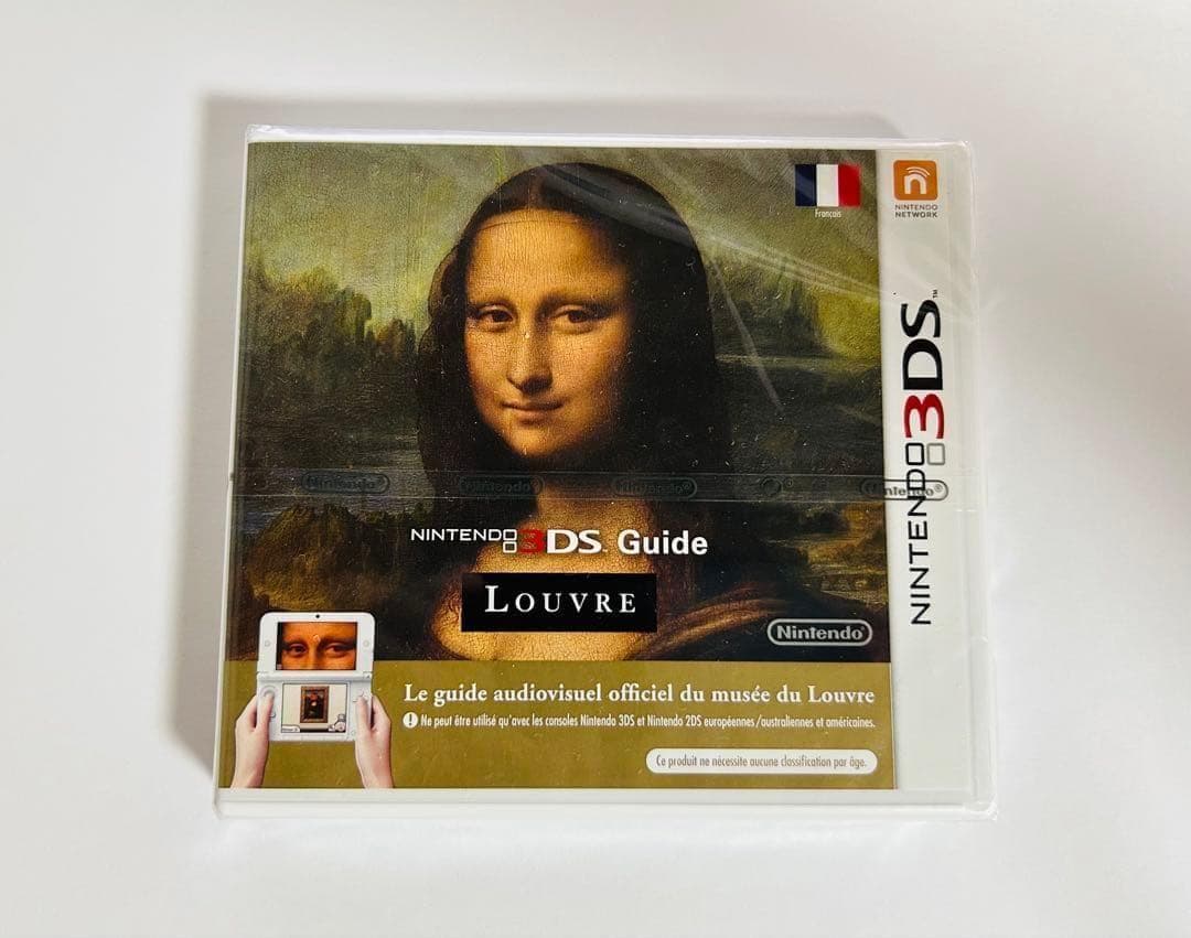 新品 ニンテンドー 3DS ソフト ルーブル美術館 フランス版 任天堂 希少品
