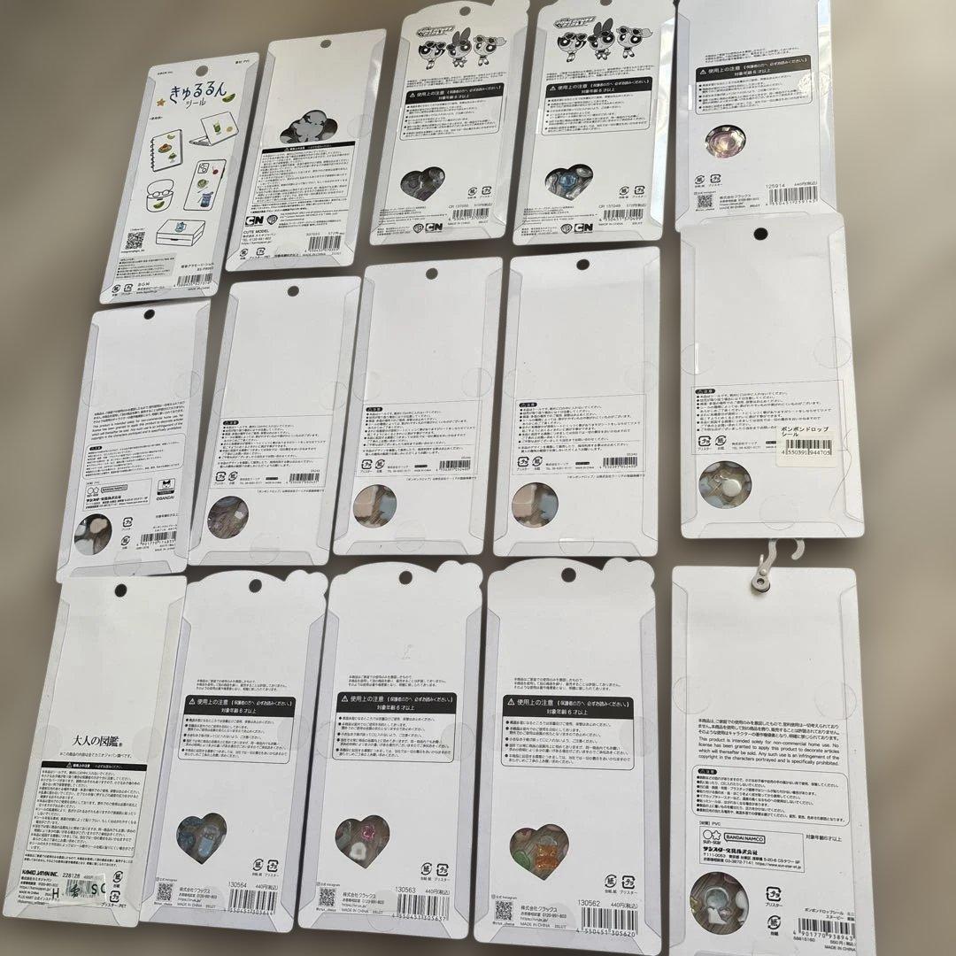 和柄 パワパフガールズ うるちゅる ボンボンドロップシール キュルルンたまごっち