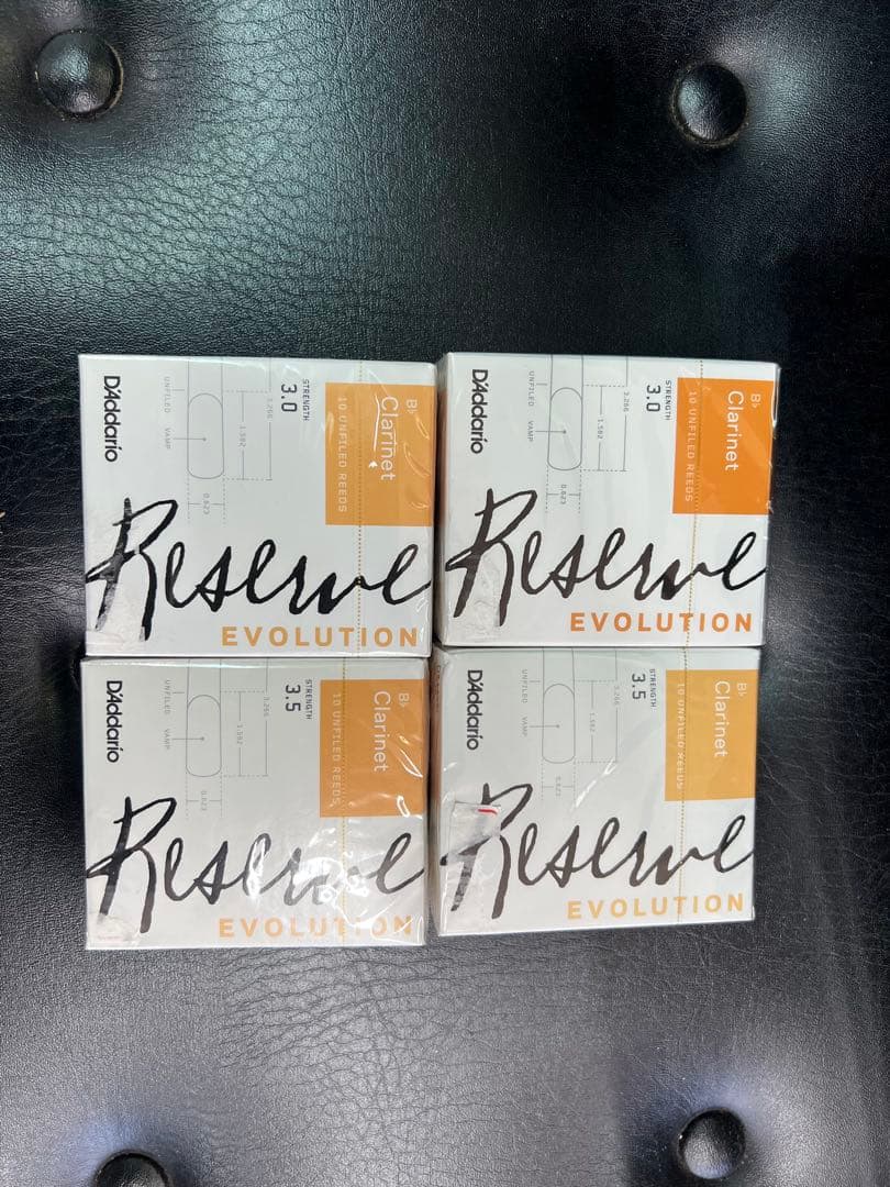 【未開封】D'Addarioクラリネットリード 4箱