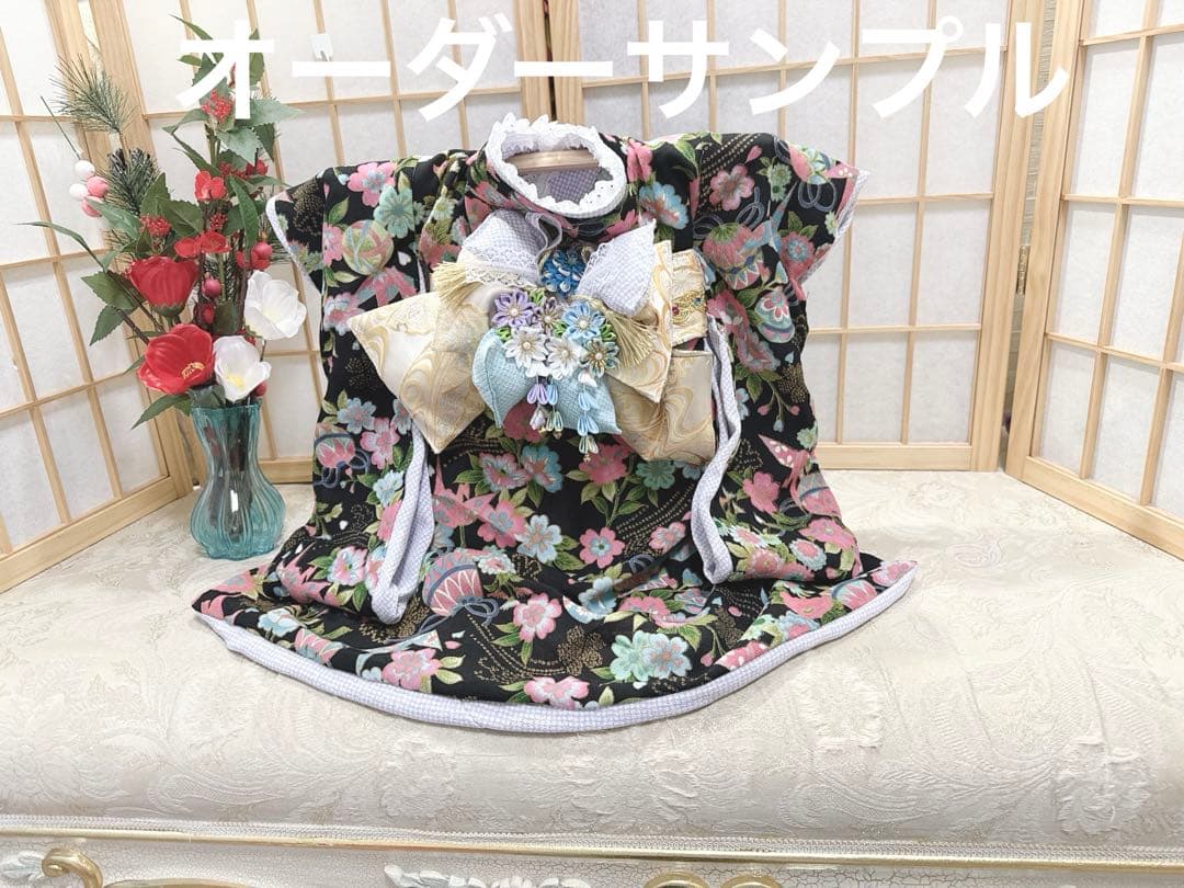 B466.pon2pan2☆犬オーダー2ウェイお着物☆犬お着物☆犬オーダーお着物