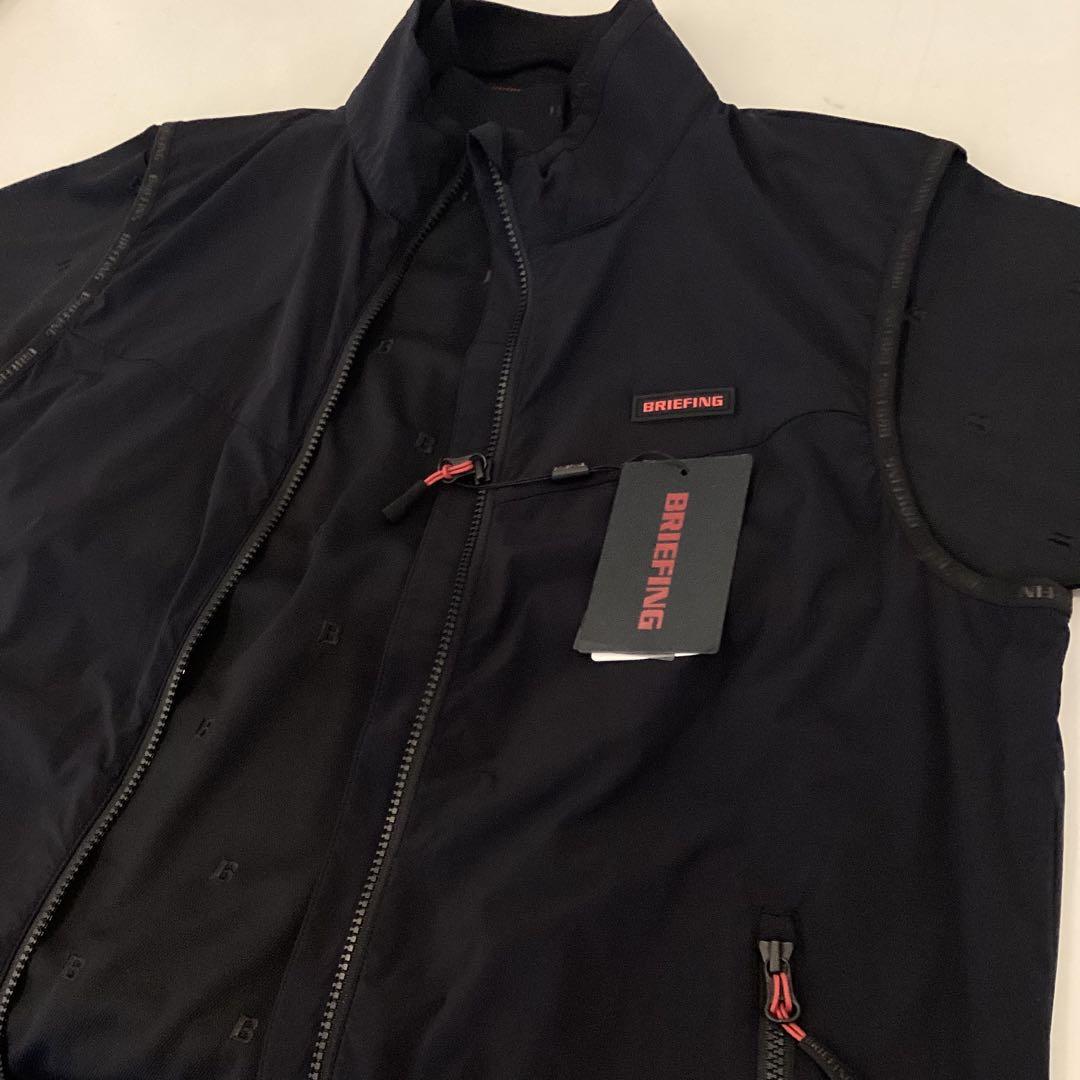 新品　BRIEFING　正規品　MENS WIND VEST ブラック