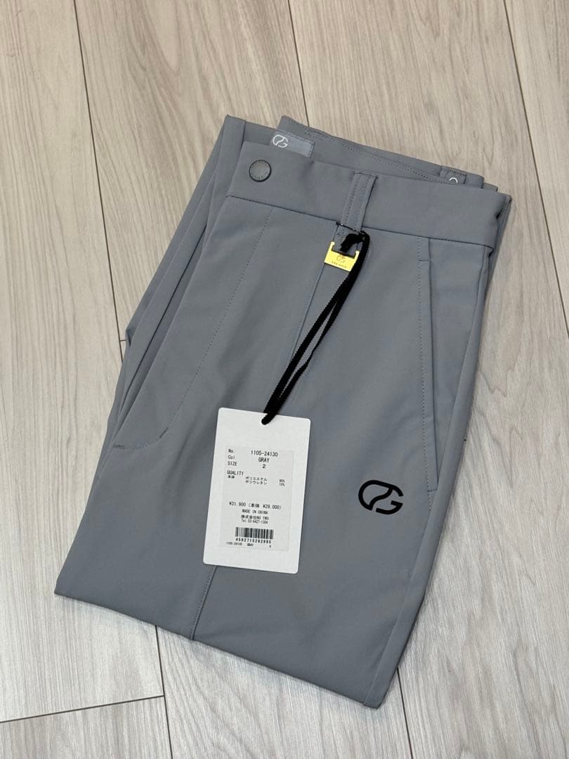 CPG GOLF グレー ゴルフパンツ 定価¥31,900！新品未使用タグ付き