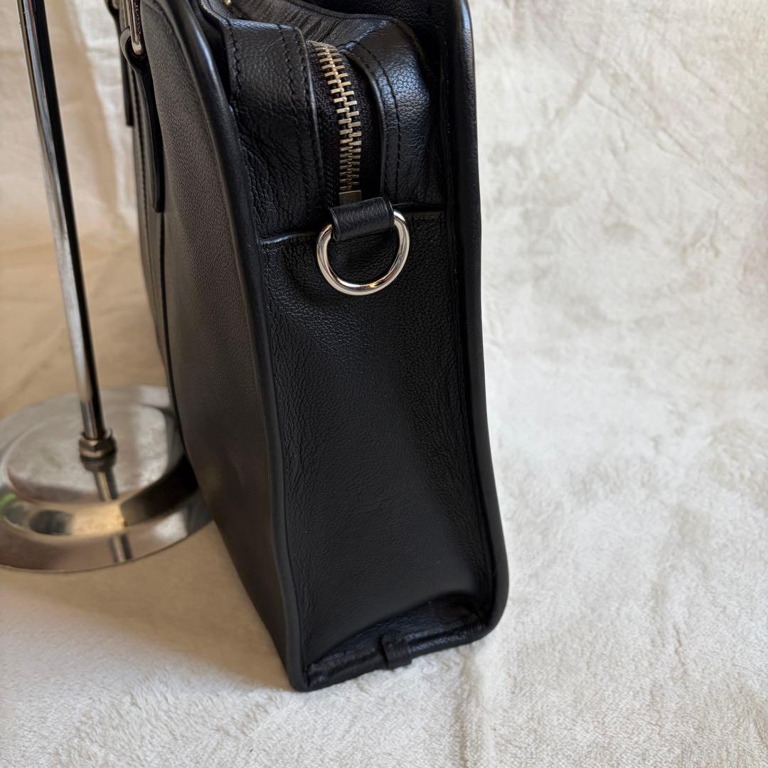 w*d様 COACH ビジネスバッグ ブリーフケース レザー F72309 黒