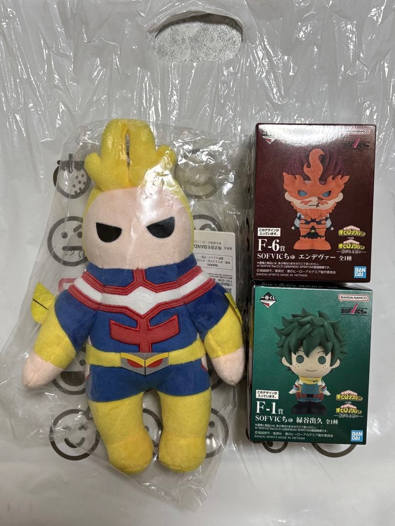 一番くじ 僕のヒーローアカデミア E賞+F賞2点