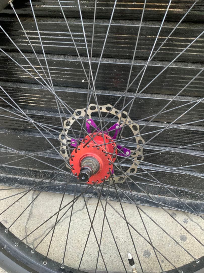 無印　MTBホイール　前後