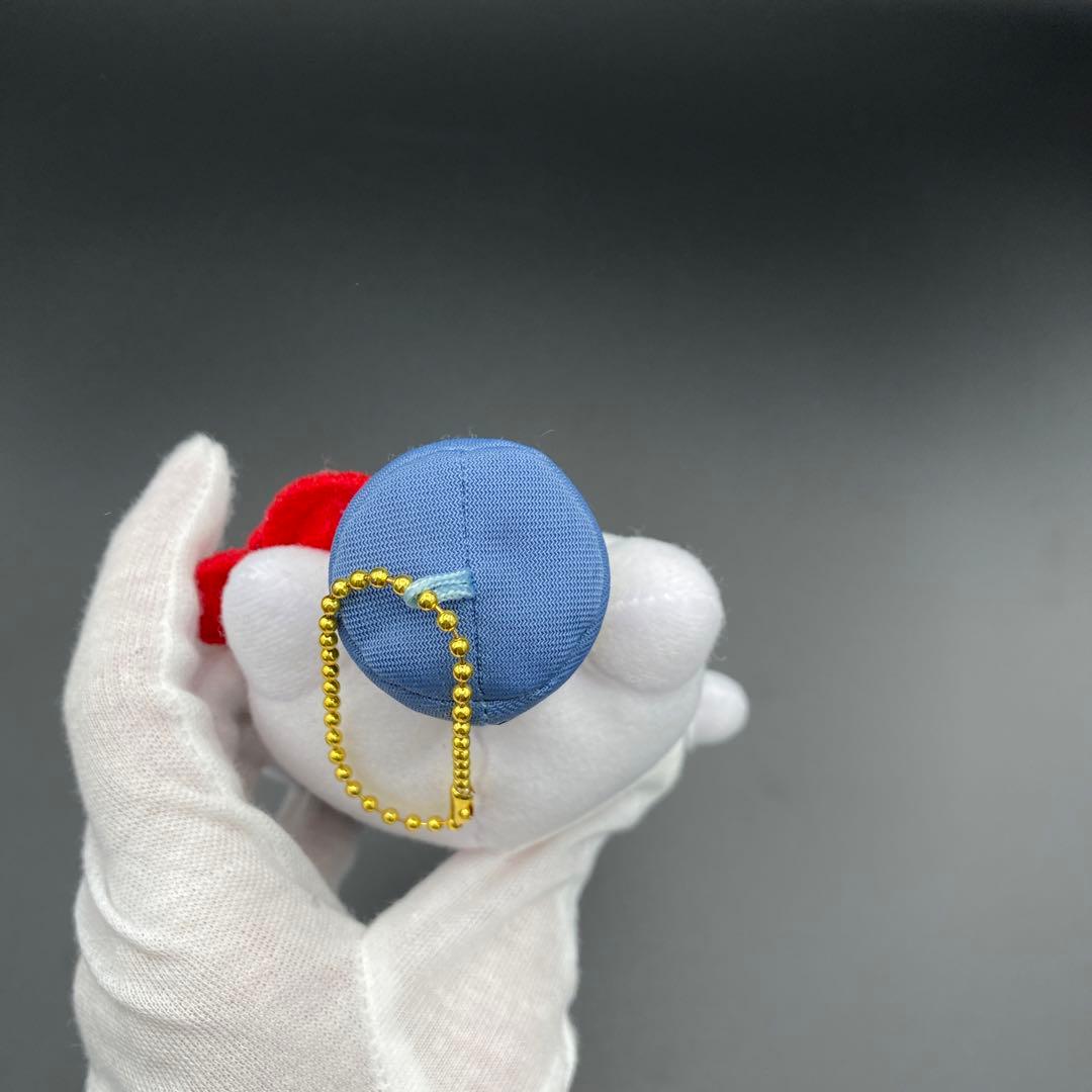 ハローキティー　キーホルダー　限定　新幹線 車掌　ぬいぐるみ　ストラップ