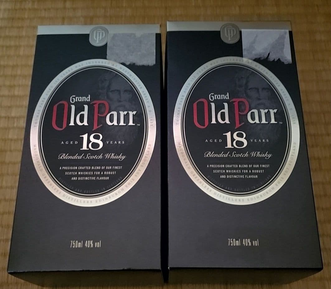 スコッチウィスキー〈オールドパー〉オールドパー18年⭐2本まとめて