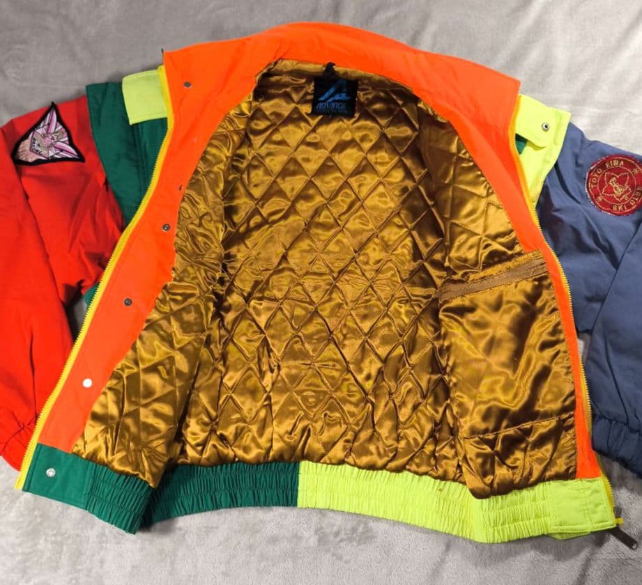 ADVANCE SKI RACING TEAM スタッフ スキーウェア 上下 M