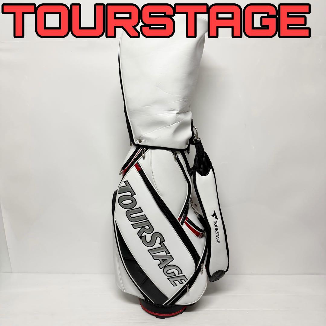 TOURSTAGE キャディバッグ ツアーステージ　ゴルフバッグ　ゴルフ