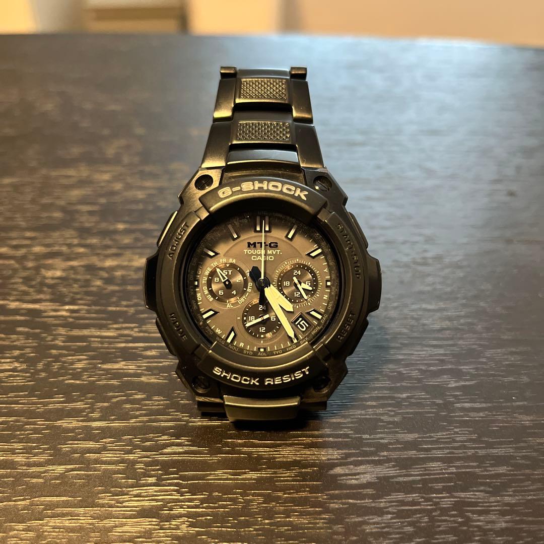 箱説付 G-SHOCK MTG-1200B MT-G 電波ソーラー 稼働