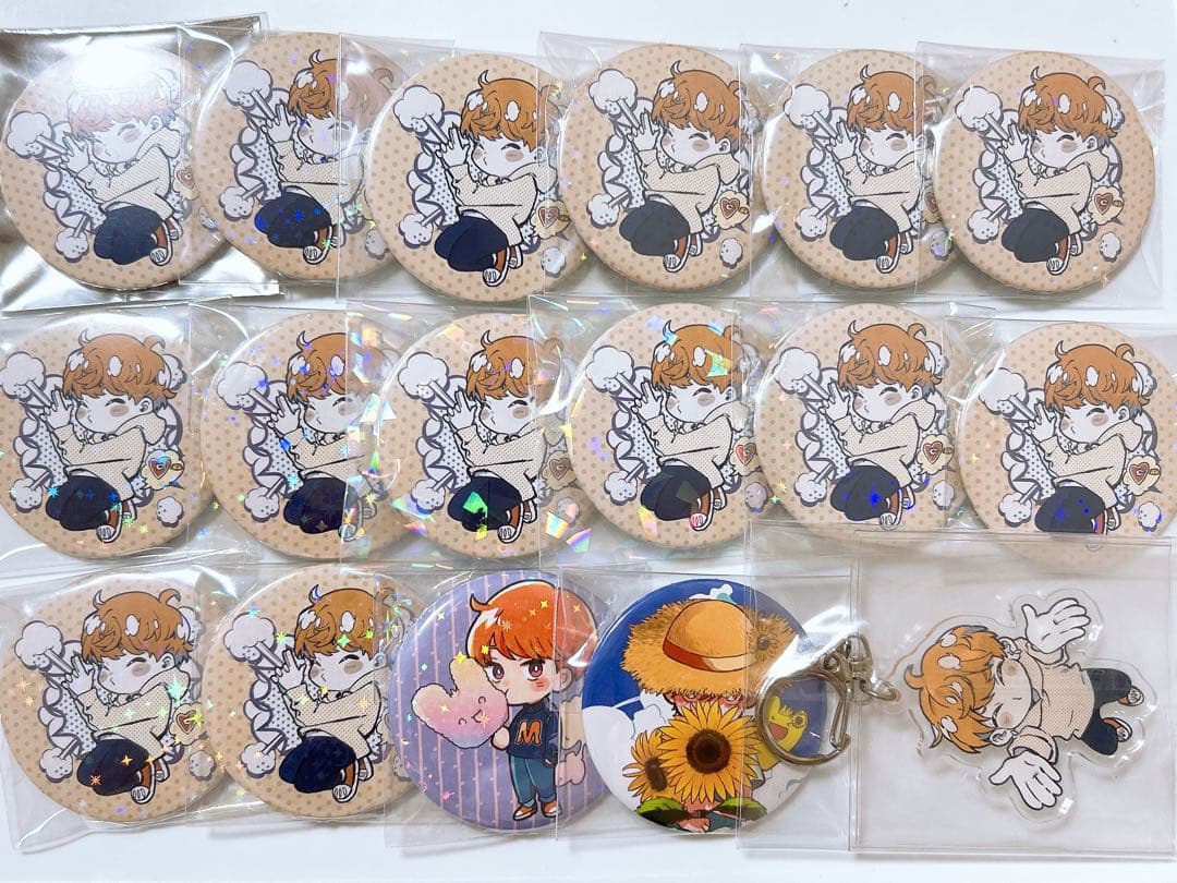 めいちゃん　缶バッジ　35点セット