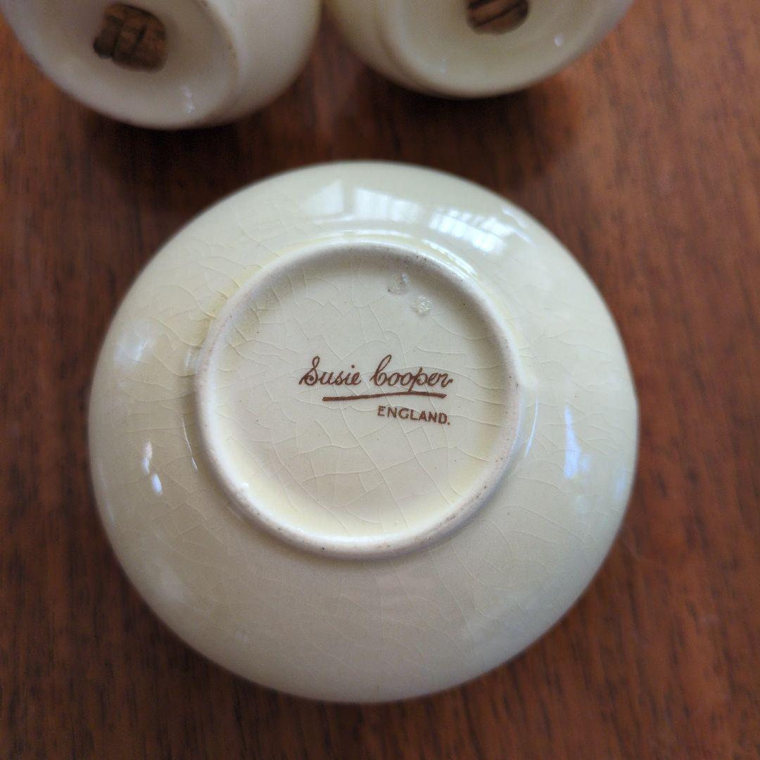 スージークーパー＊ドレスデン＊調味料3点セット＊グリーン