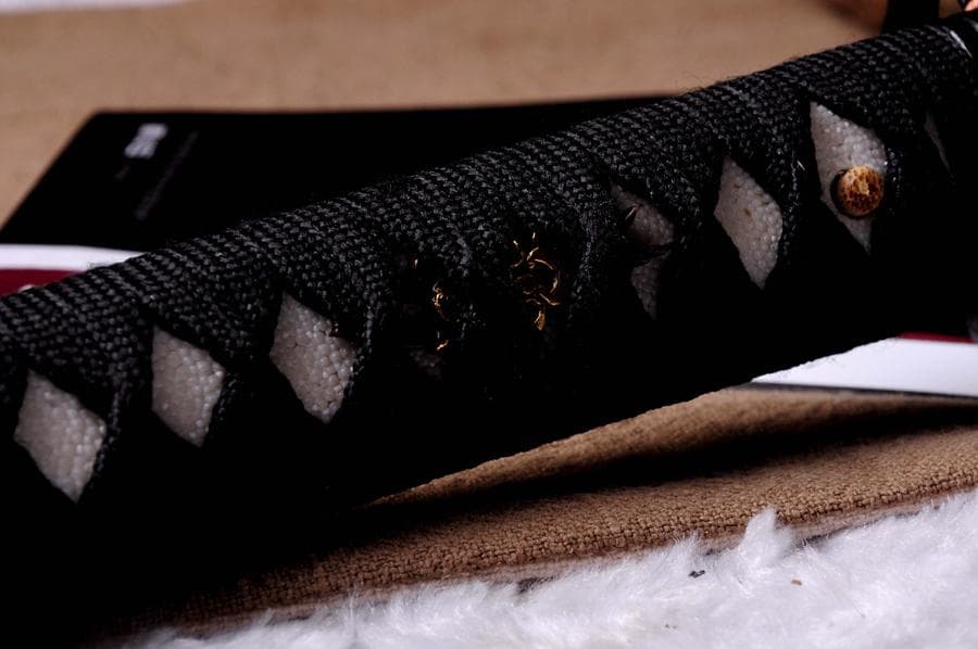 雷切T10鋼焼刃 日本刀 模造刀 居合刀 武士道 武蔵 鑑賞用 手鍛造打