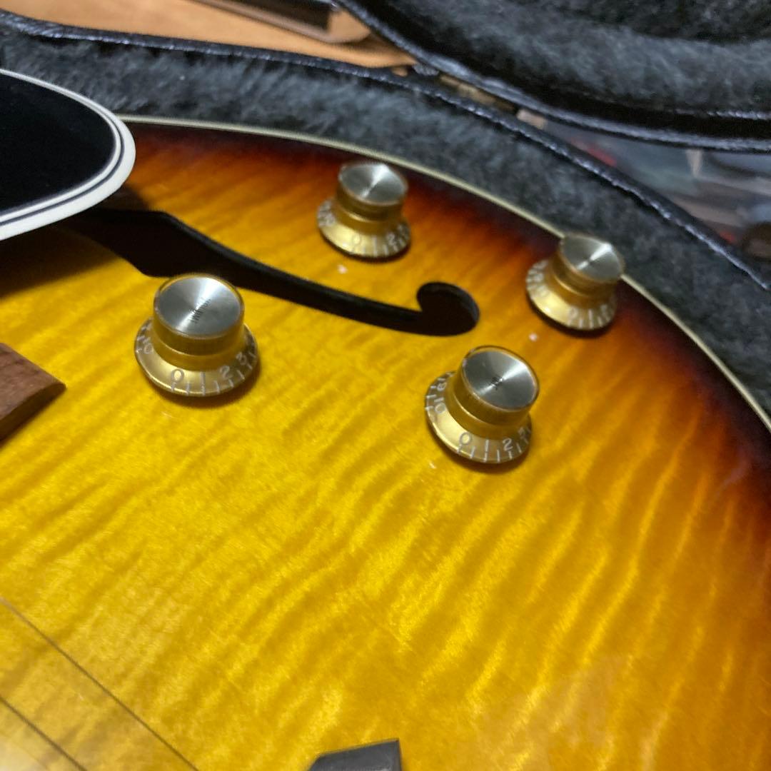 Gibson ES-175D 2010年製　カスタムショップ　純正ハードケース