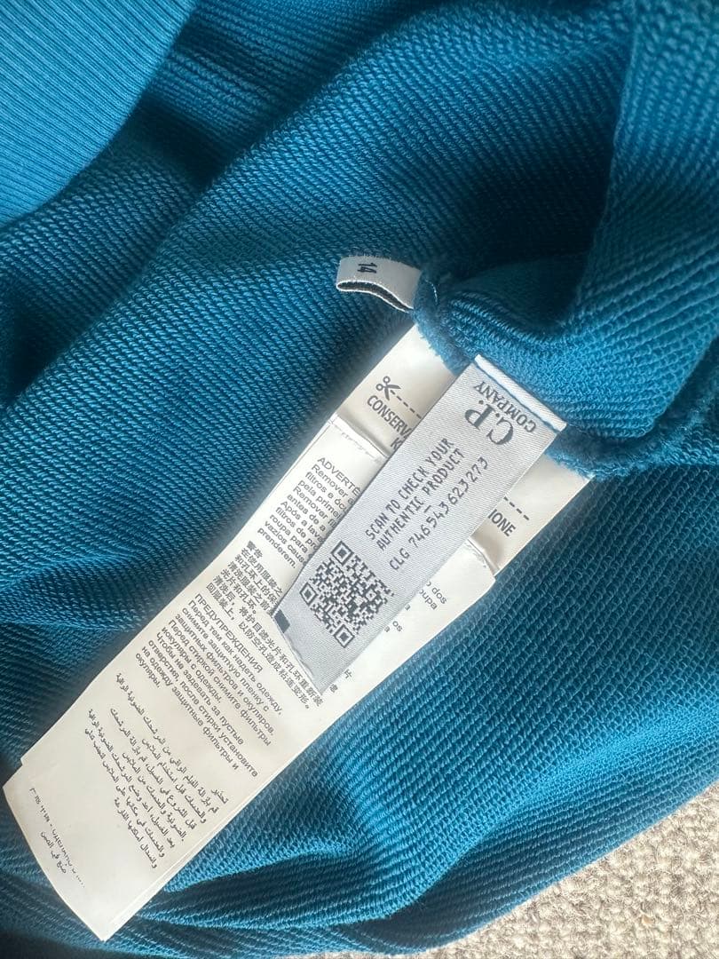 美品CPcompanyレンズディティールスウェットトレーナー