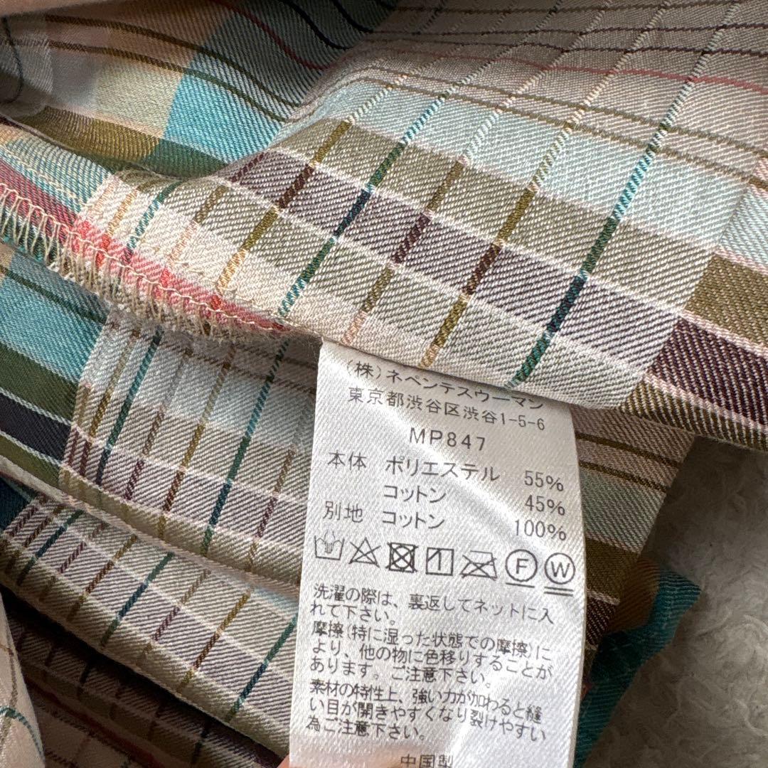 美品　RHODOLIRION／ロドリリオン　RABARI SHIRT