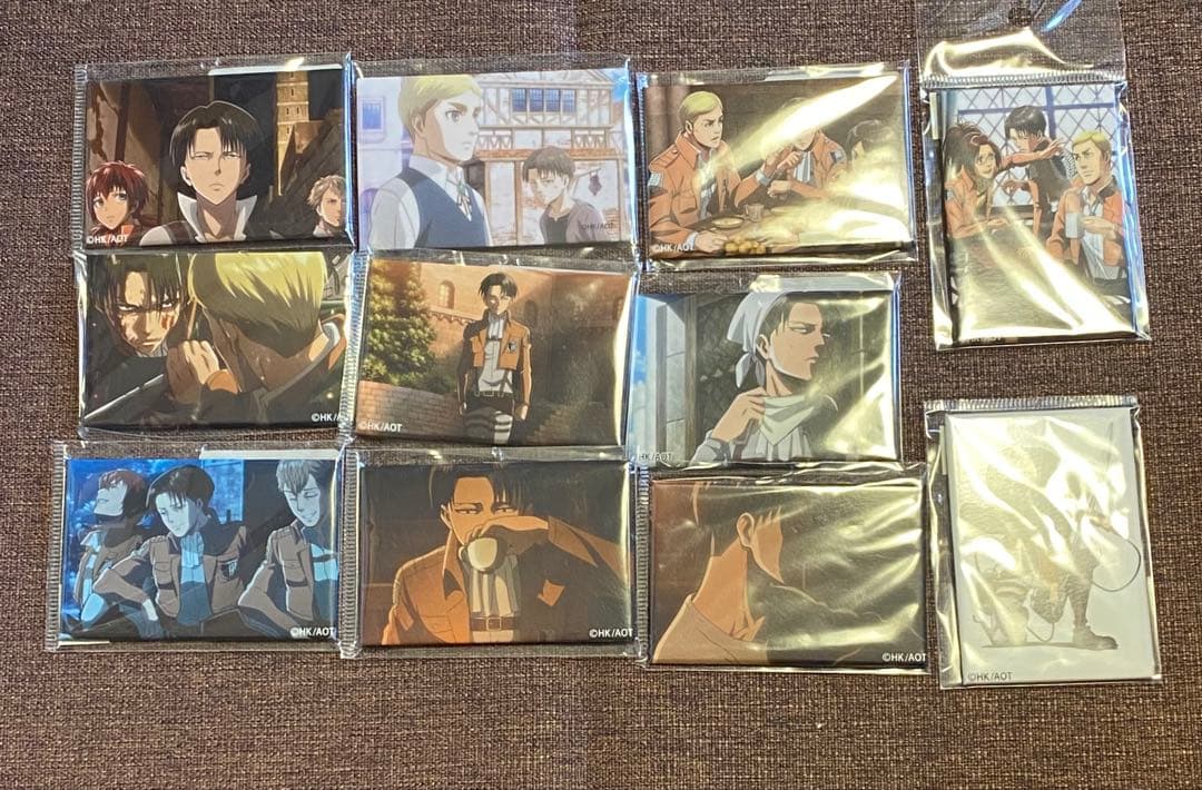 進撃の巨人 リヴァイ百景缶バッジ