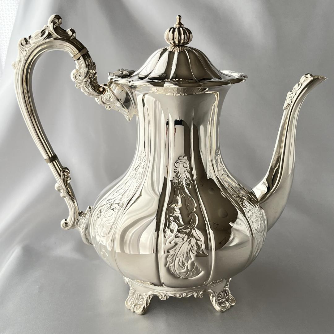 【Cavalier】パンプキンフォルムのティーポット / コーヒーポット