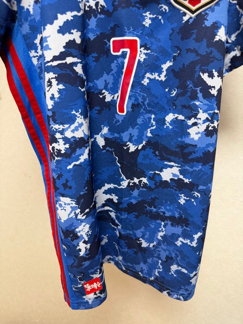 ２枚サッカー日本代表ユニフォーム