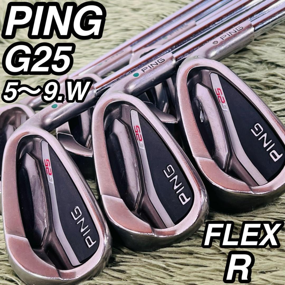 PING ピン G25 アイアン6本セット メンズゴルフ 初心者 入門 大人気