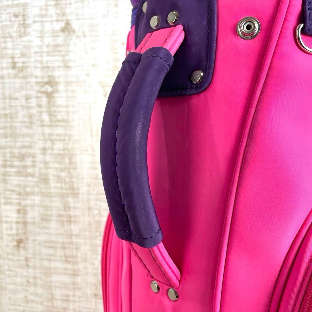 le coq sportif GOLF レディースキャディバッグ　ピンク　超軽量