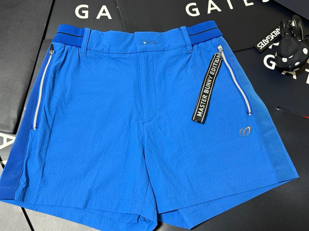 マスターズバニーエディション ショートパンツ 青