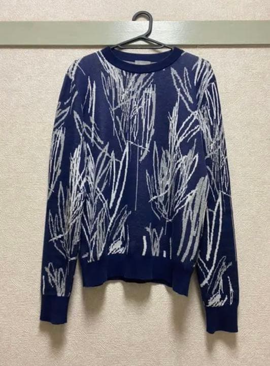 【LAMBROS】Dior homme 15ss ペインターニット