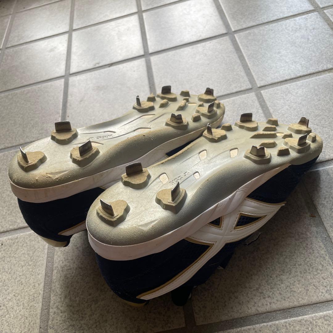 SSK プロエッジ ネイビー ゴールド スパイク