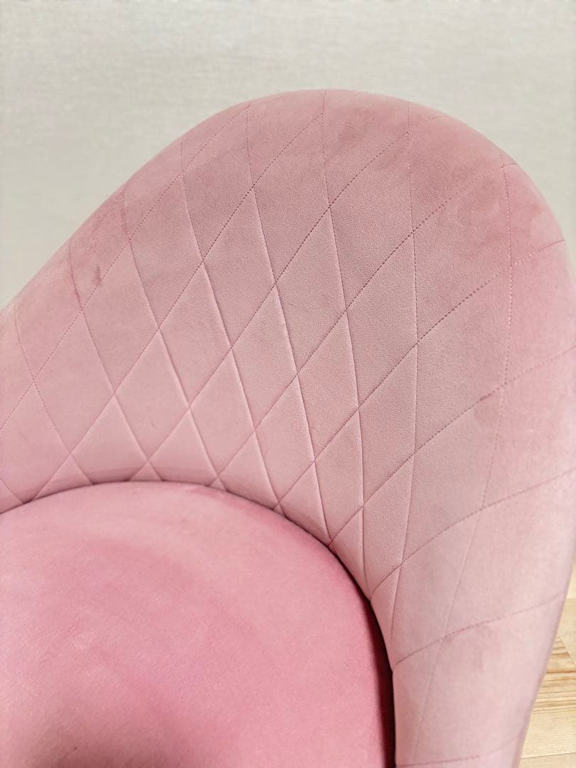 ロウロウヤ LOWYA ベロア調 一人掛けローソファ 座椅子　2個セット