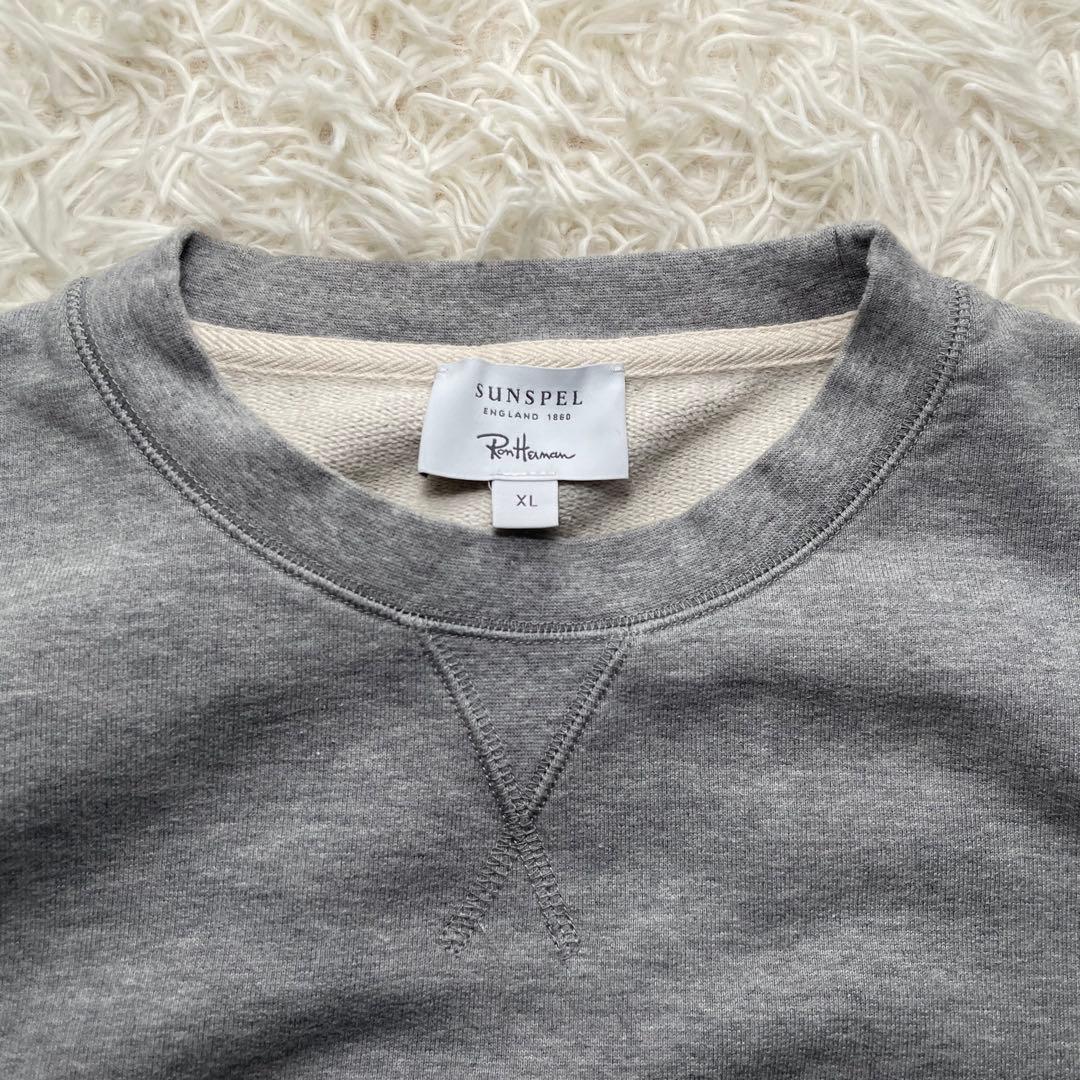 【極美品】ロンハーマン 別注 サンスペル スウェット グレー XL 裏毛